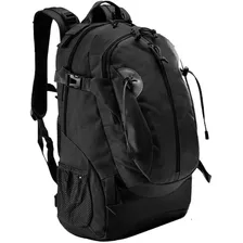 Mochila Tactica De 40l Multifuncional Negra Exteriores Bl076