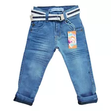Calça Jeans Infantil Menino 1 2 3 Anos.
