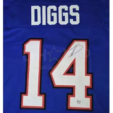 Jersey Autografiado Stefon Diggs Buffalo Bills Cstm Mafia