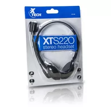 Audifono Xtech Stereo 3.5mm Con Microfono Xts-220- Boleta