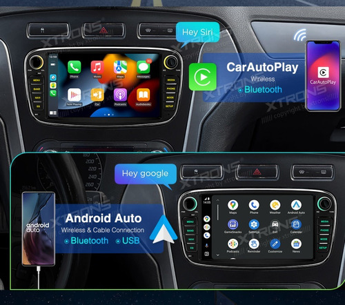 Android + Carplay Ford Focus 2008-2011 Gps Usb Radio Touch Foto 4