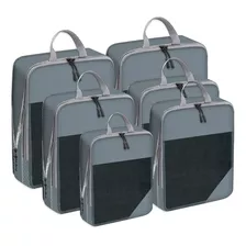 Set 8 Bolsas Organizadoras De Compresión Para Maleta