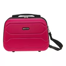 Frasqueira De Viagem Adulto Tonin Oval Samba - 2064 Cor Rosa