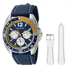 Reloj Nautica® Original Para Caballero 2 Correas