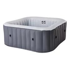 Hot Tub / Spa Inflable / Cuadrado 4 A 6 / 198x65cm / 132 Jet