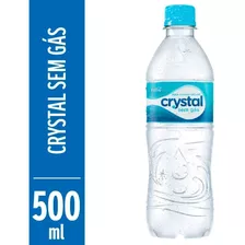 Kit Com 12 Unidades De Água Mineral Sem Gás Crystal 500ml