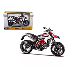 Alimentación Motocicleta 1:12 Ducati Hypermotard Sp Diecast