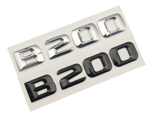 Logo Abs 3d Para Mercedes- Benz W246 W245 B200 B200 Foto 2