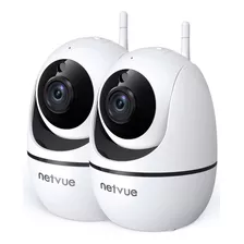 Netvue Indoor Camera, 1080p Fhd 2.4ghz Wifi Pet Camera, Home