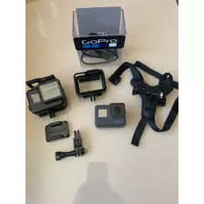 Câmera Gopro Hero6 4k C/ Cartão Memória 64gb