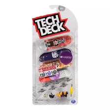 Pack 4 Finger Skate Tech Deck Modelo A Eleccion Original