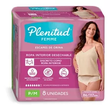 Ropa Interior Descartables Plenitud Femme P/m 8 Unidades