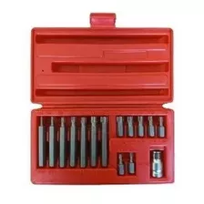 Juego Kit Puntas Torx 15pz En Caja Plastica