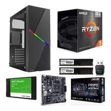 Pc Gamer Ryzen 5 / 16gb / 480gb Ssd Graficos Integrados Wifi