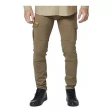 Pantalón Cargo Elastizado Pampero Fit Slim - Uso Intensivo