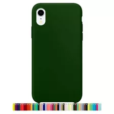 Capa Capinha Silicone Aveludada Compatível Com iPhone XR