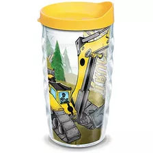 Construction Trucks Insulated Tumbler With Wrap And Yel...