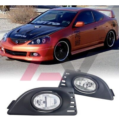 05-07 For Acura Rsx Clear Lens Pair Bumper Fog Light Lam Yyr Foto 4