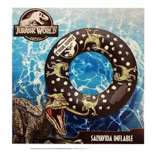 Salvavidas Inflable Jurassic World 44 Cm Premium Original