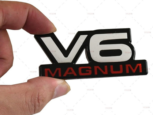 Emblema Compatible Con Dakota V6 Magnum 1994-2001 Izquierdo Foto 4