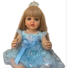 Muñeca Bebe Realista Reborn Niña Cuerpo Silicona Vinilo Real