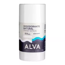 Desodorante Alva Natural Twist Stick 55g Fragrância Sem Perfume