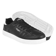 Tenis Casuales Caballero Capa De Ozono 609301 Simipiel Negro