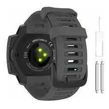 Malla Para Reloj Garmin Instinct (ver Modelos) Gris Oscuro