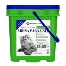 Arena P/gato Aglutinante 19 Kg Elimina Malos Olores Premium