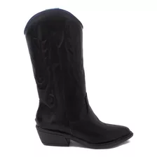 Texanas De Mujer Caña Alta Botas Altas Bordadas Zapato Bajo