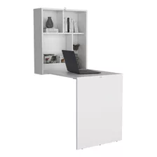 Mesa Escritorio Plegable Kaplan 140 X 60 Rta Blanco