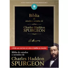 Bíblia De Estudo Charles H. Spurgeon Letra Grande Nvt