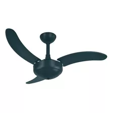 Ventilador De Teto Simples Comercial Sem Iluminação Marrom Cor Da Estrutura Preto Voltagem 110v