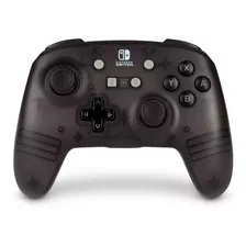 Controle Powera Enhanced Sem Fio Nintendo Switch Black Frost