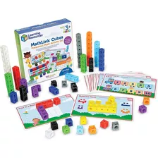 Set Actividades Matemática Learningresources Cubes Preescola