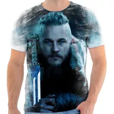 Camiseta Camisa Personalizada Vikings Série Ragnar F Hd 3