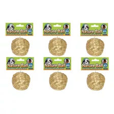 Ware - Pelota De Sisal Natural (6 Unidades) Para Mascotas Pe