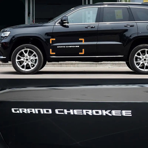 Emblema Letras Jeep Grand Cherokee Cromadas Laterales Foto 7