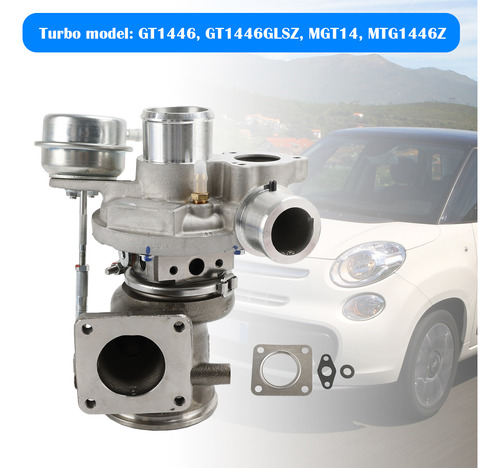 Turbocompresor Para Fiat 500 1.4l Gt1446 810944 786825 Foto 2