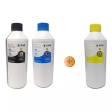 Kit 03 Tinta Compativel X-full P/ Uso Epson L3250 L3150 L395