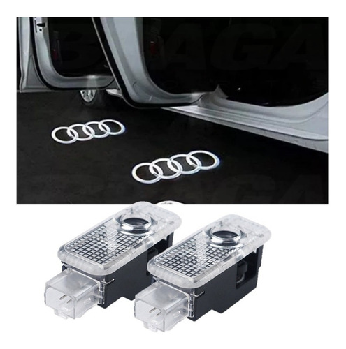 Acessórios Audi A3 S3 Q3 A4 A5 Tt Luz Led Cortesia Projetor