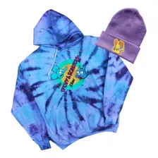 Sudadera Hoodie Tie Dye Tom Y Daly Simpson Gorrito De Regalo