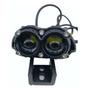 Par Faro 2 Leds Wall E Luz Fija Y Estrobo Blanco O mbar