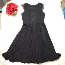 Vestido Negro Banana Republic Talla 0