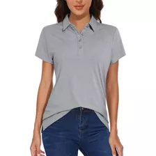 Camiseta De Manga Corta Para Mujer, Camisas De Golf Y Tenis,