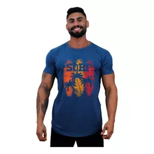 Camiseta Longline Mxd Conceito Pitbull Maromba Peso Bíceps