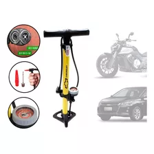 Bomba De Ar Manual Para Bicicleta Bike Carros Moto Universal