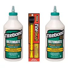 Cola Titebond 3 Ultimate 1,05kg + Titebrush A Prova D Água 