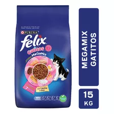 Felix Megamix Gatitos 15kg Alimento Para Gatitos