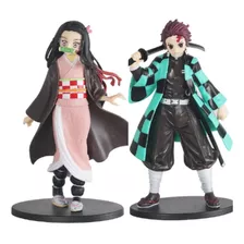 Kit Demon Slayer 2 Action Figure Tanjiro+ Nezuko Kamado